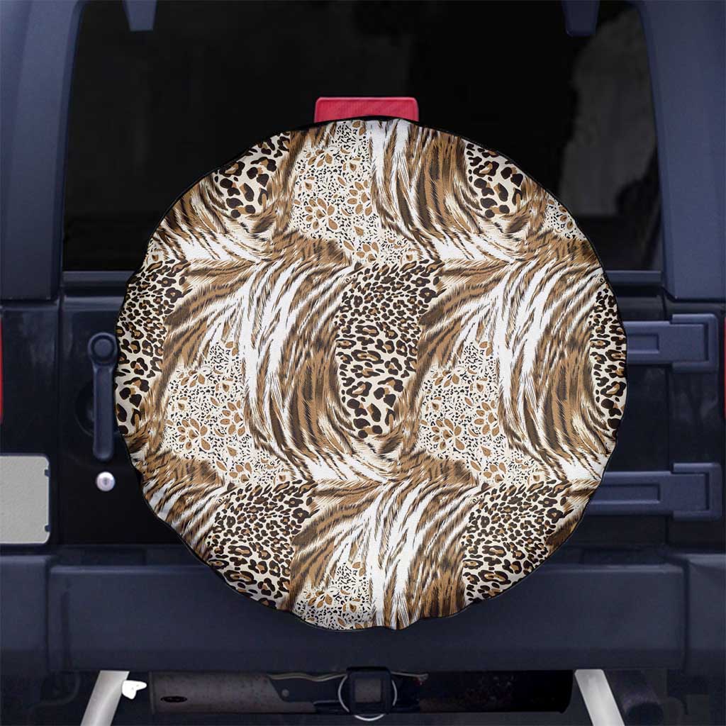 Wild Animal Skins Spare Tire Cover Leopard Pattern LT9