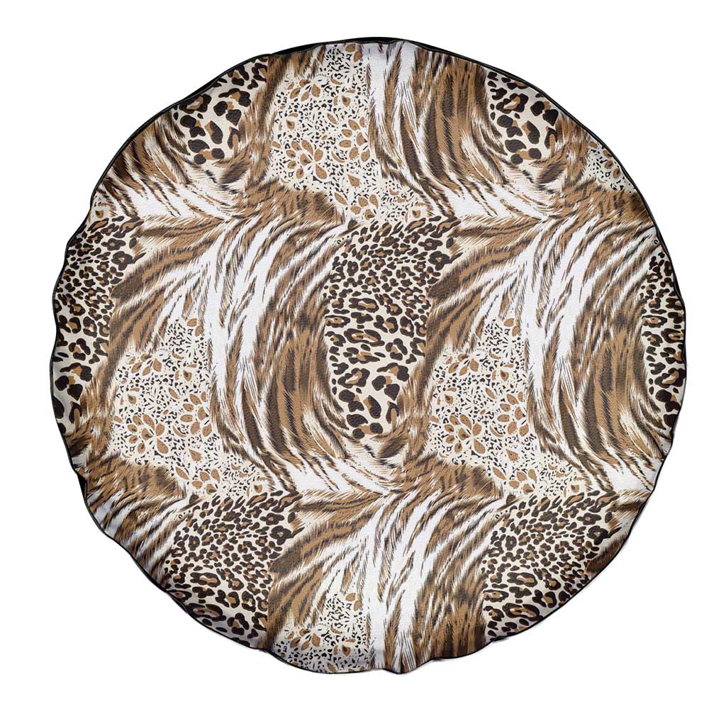 Wild Animal Skins Spare Tire Cover Leopard Pattern LT9