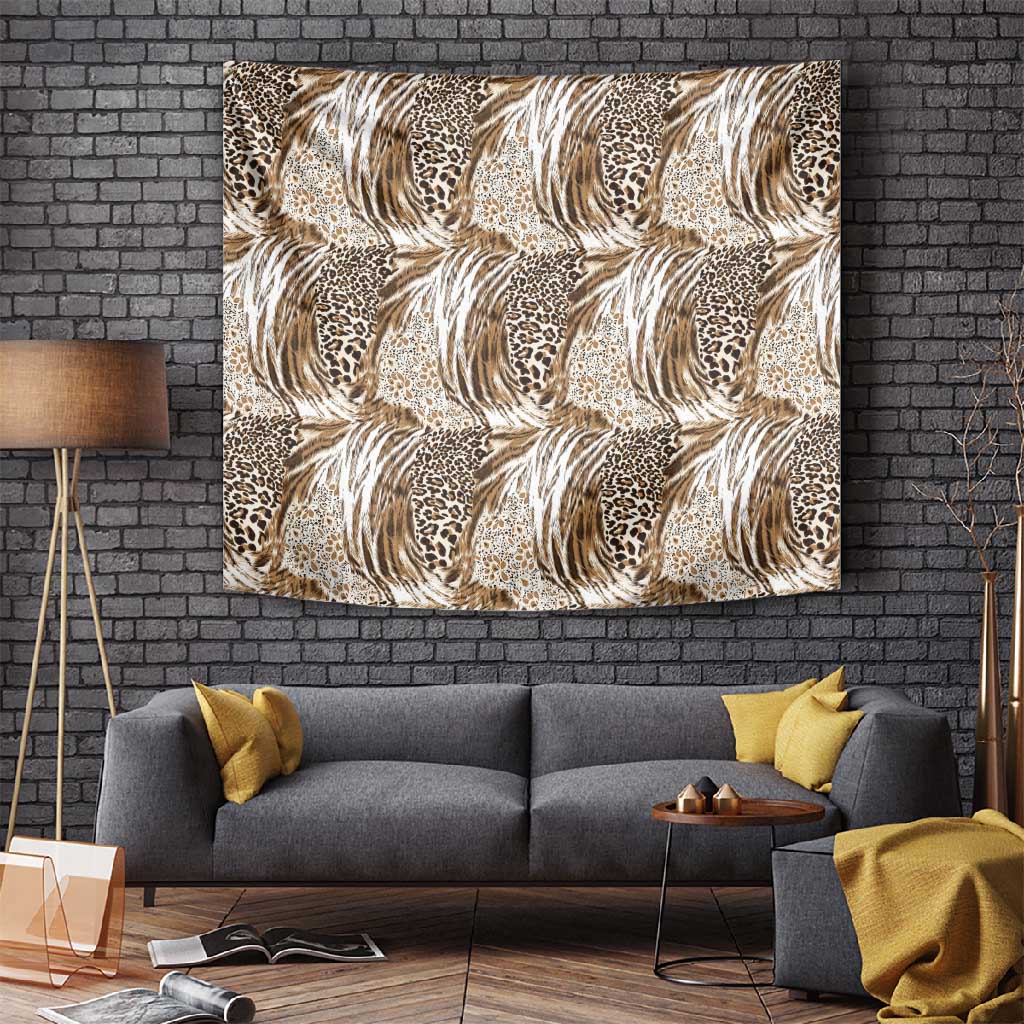 African Wild Animal Skins Tapestry Leopard Pattern LT9