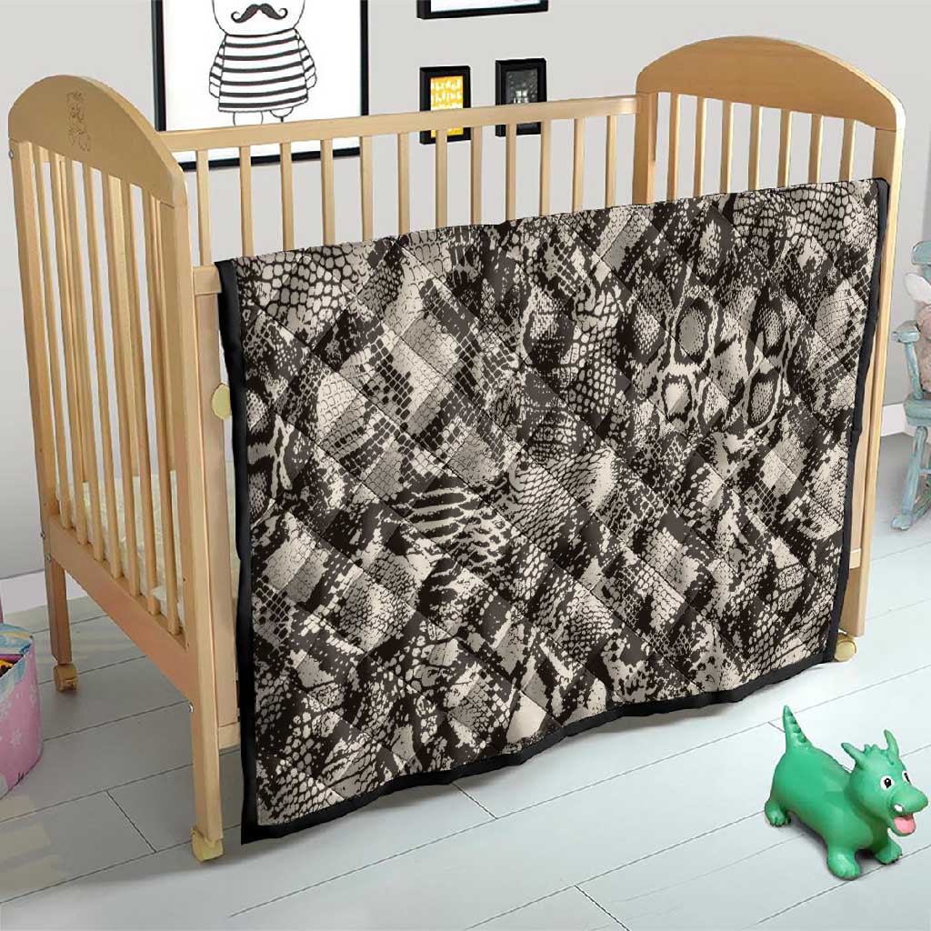 African Wild Animal Skins Quilt Snake and Crocodile Mix Skin LT9