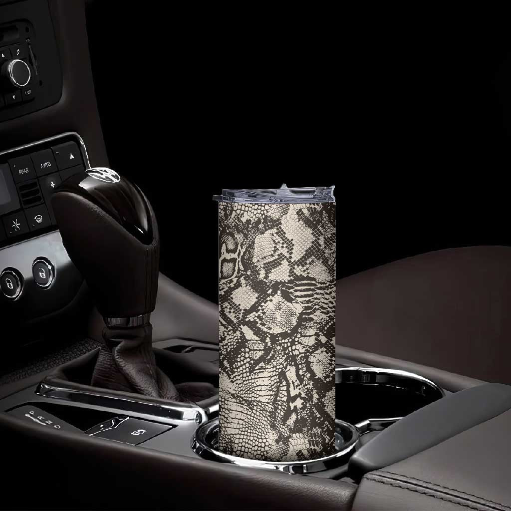 African Wild Animal Skins Skinny Tumbler Snake and Crocodile Mix Skin LT9