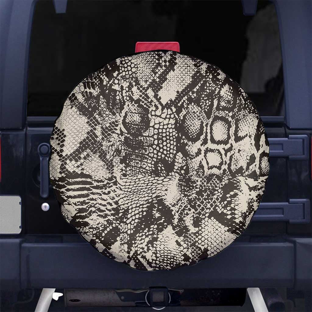 Wild Animal Skins Spare Tire Cover Snake and Crocodile Mix Skin LT9
