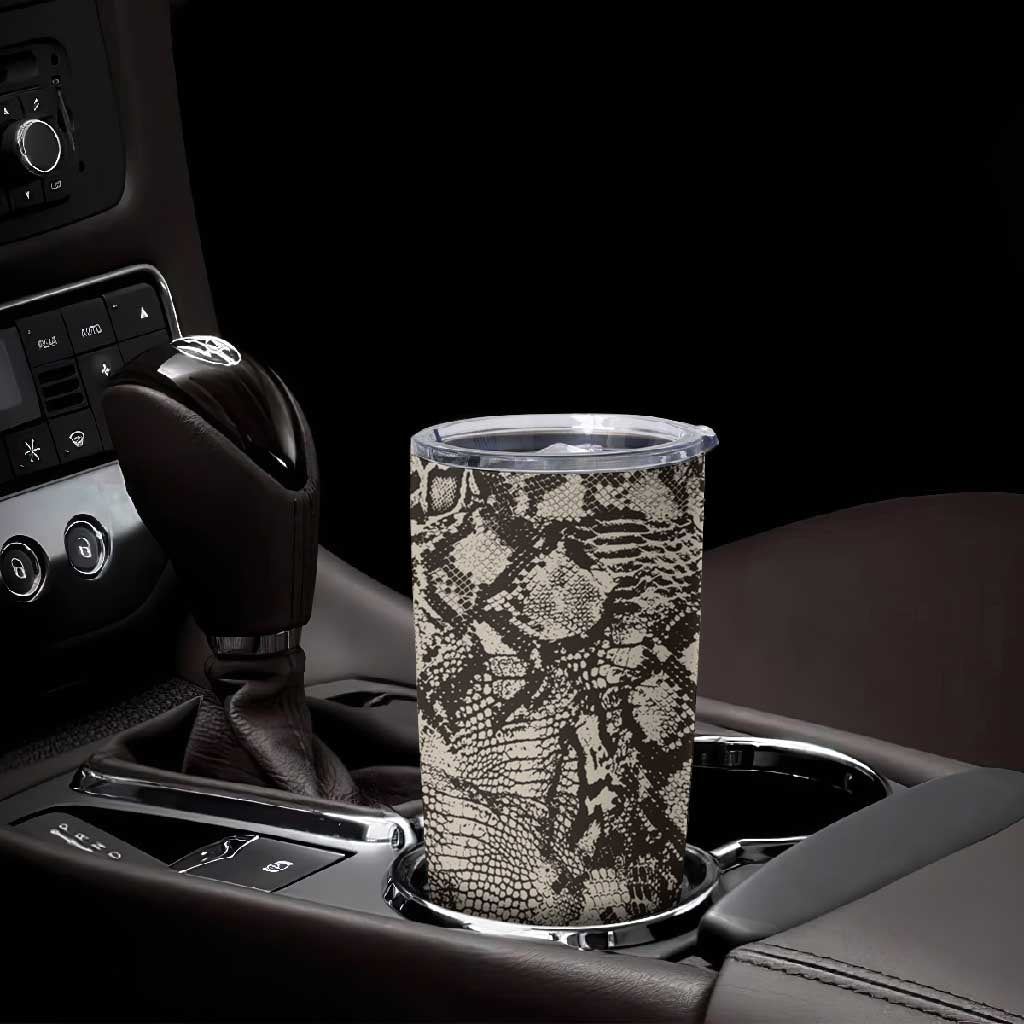 African Wild Animal Skins Tumbler Cup Snake and Crocodile Mix Skin LT9
