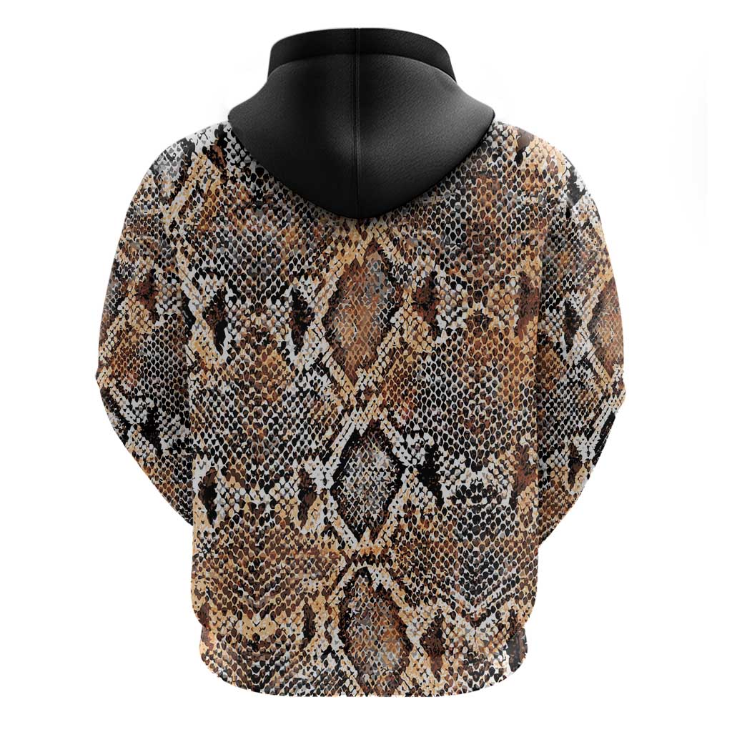 Wild Animal Skins Hoodie Vintage Snake Skin Pattern LT9