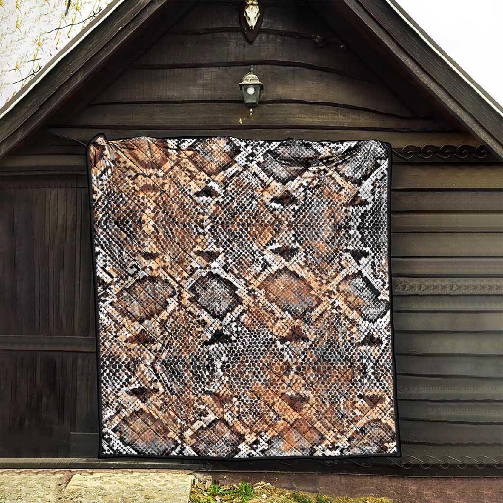 African Wild Animal Skins Quilt Vintage Snake Skin Pattern LT9