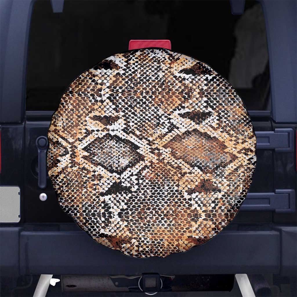 Wild Animal Skins Spare Tire Cover Vintage Snake Skin Pattern LT9