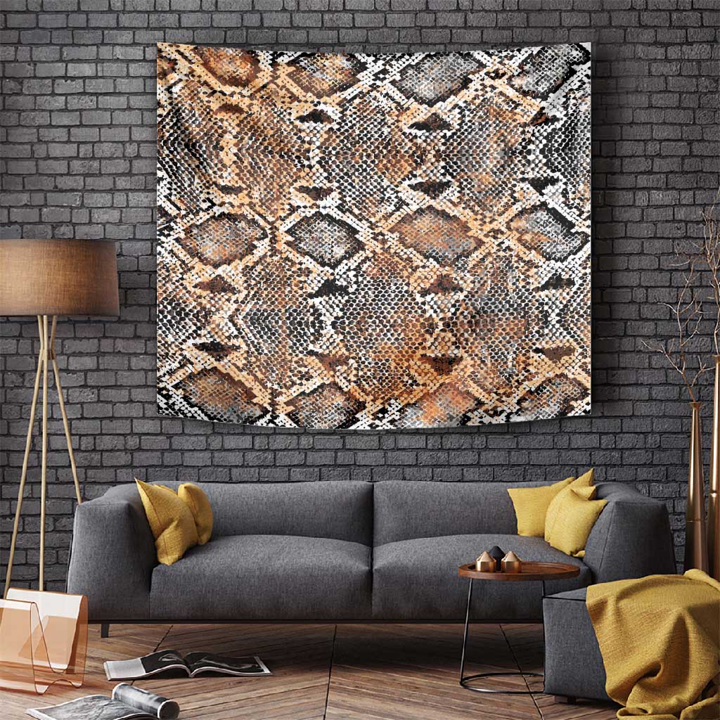 African Wild Animal Skins Tapestry Vintage Snake Skin Pattern LT9