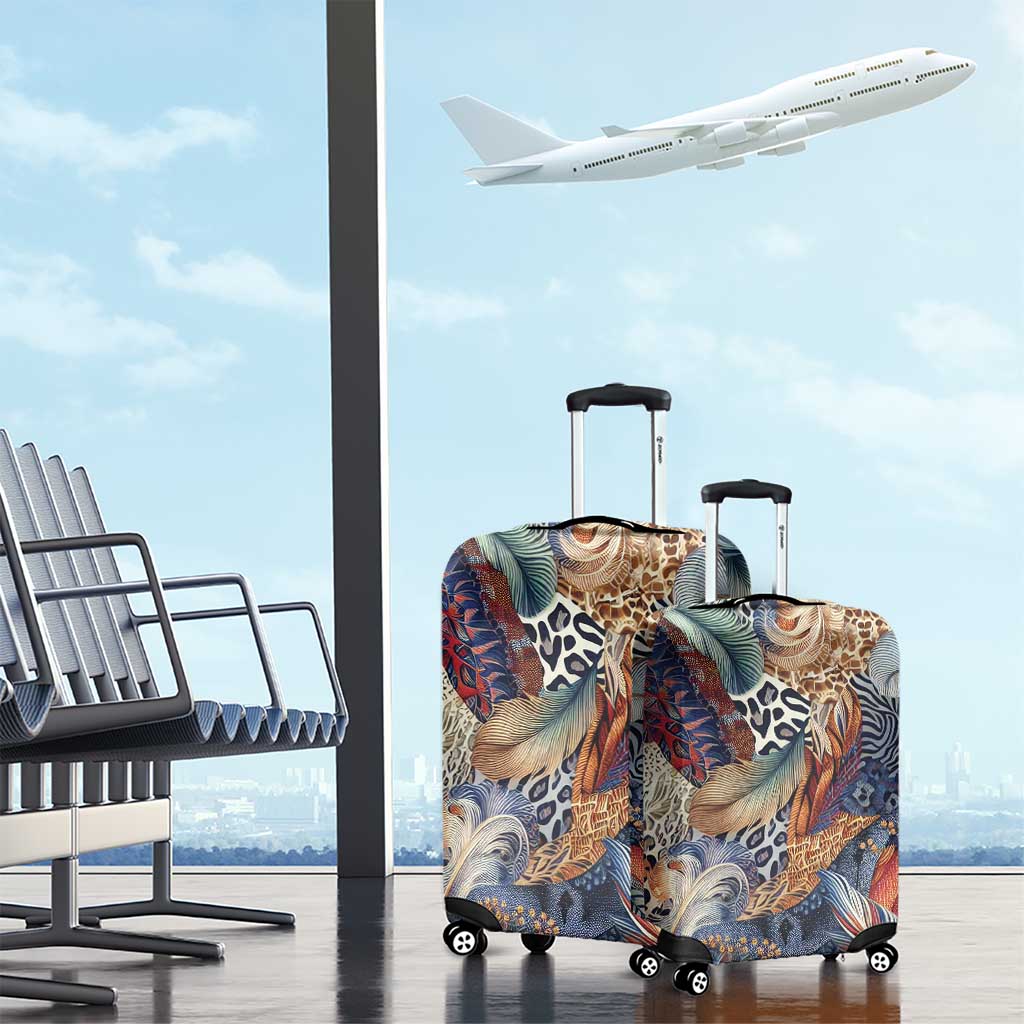 Wild Animal Skins Luggage Cover Unique Leopard Zebra And Snake Patterns LT9