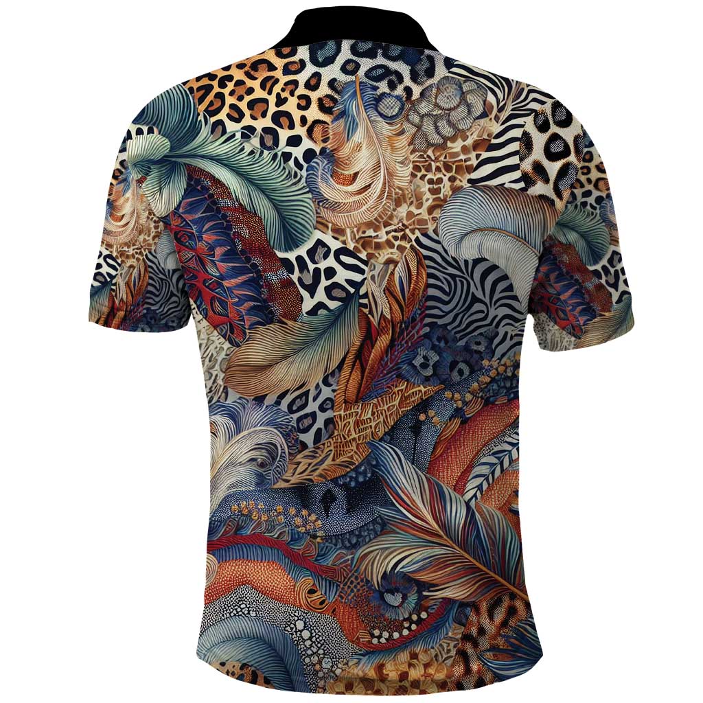 Wild Animal Skins Polo Shirt Unique Leopard Zebra And Snake Patterns LT9