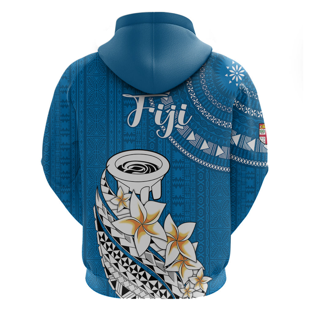 Bula Fiji Hoodie Kava Bowl Tapa Tribal LT9