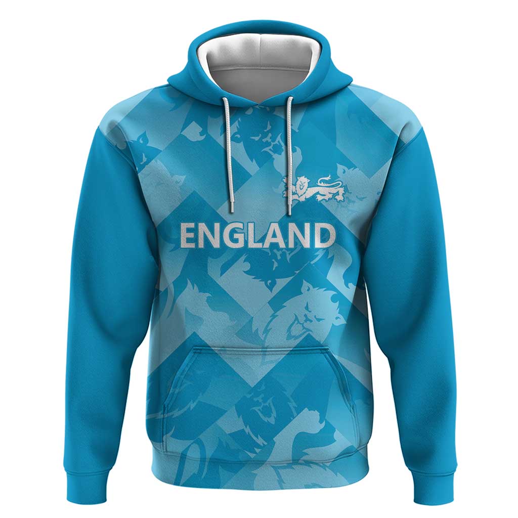 England Cricket Custom Hoodie Three Lions Inspiration LT9