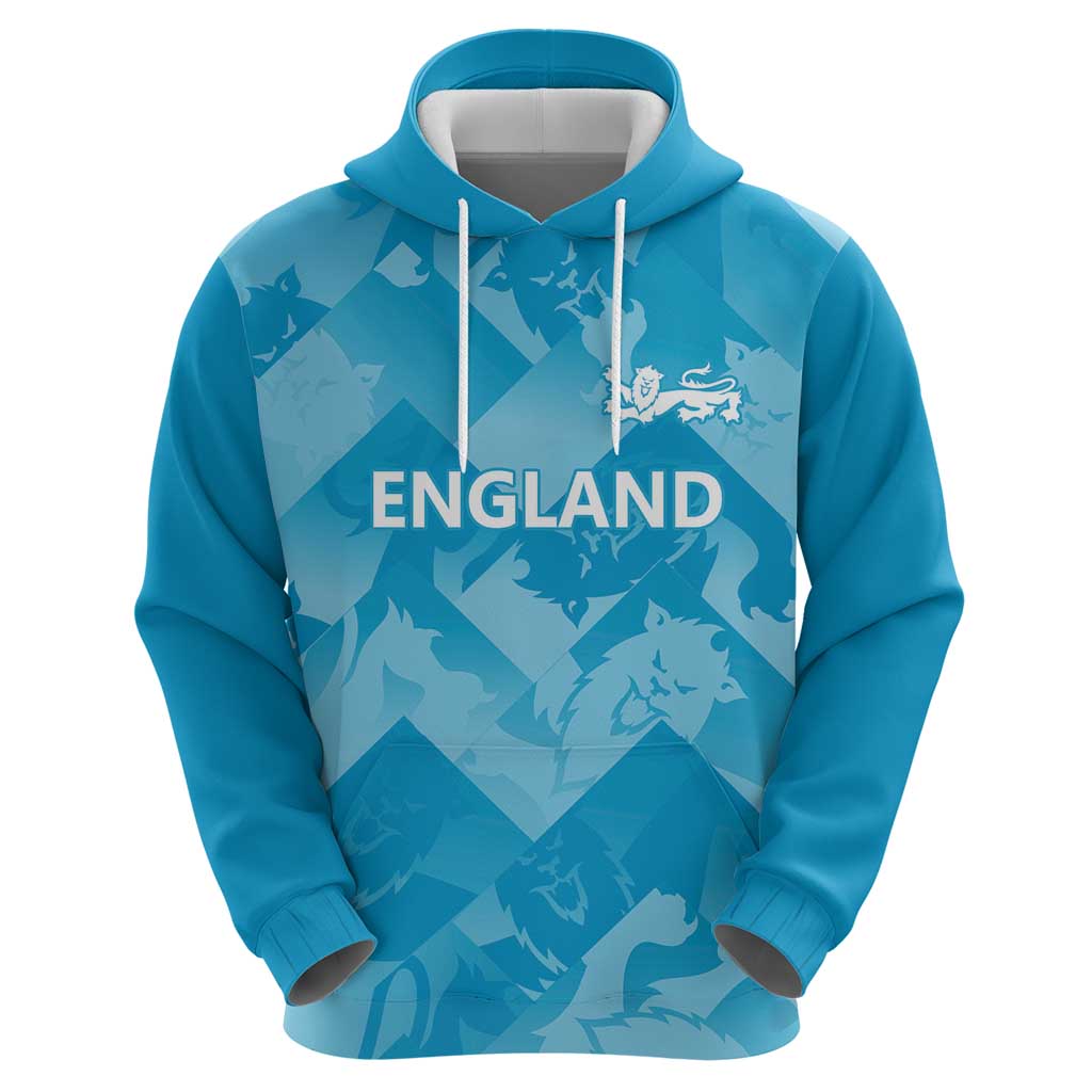England Cricket Custom Hoodie Three Lions Inspiration LT9