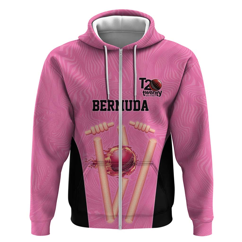 Bermuda Cricket Custom Hoodie Quo Fata Ferunt Sporty LT9