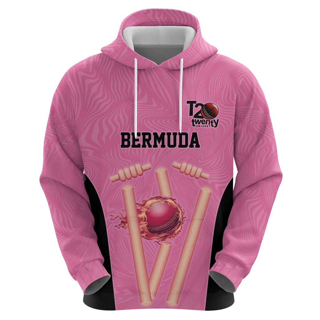 Bermuda Cricket Custom Hoodie Quo Fata Ferunt Sporty LT9