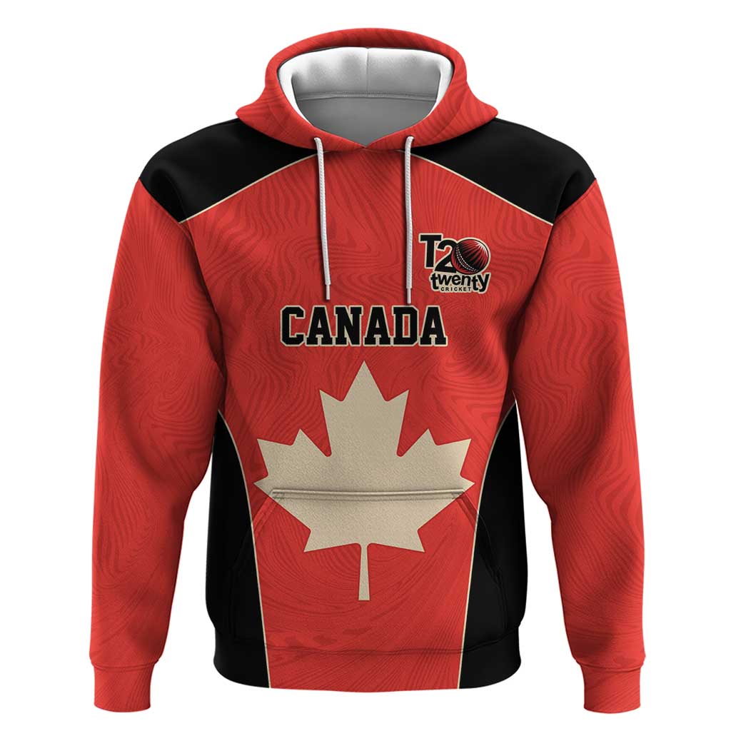Canada Cricket Custom Hoodie Classic Maple Leaf LT9