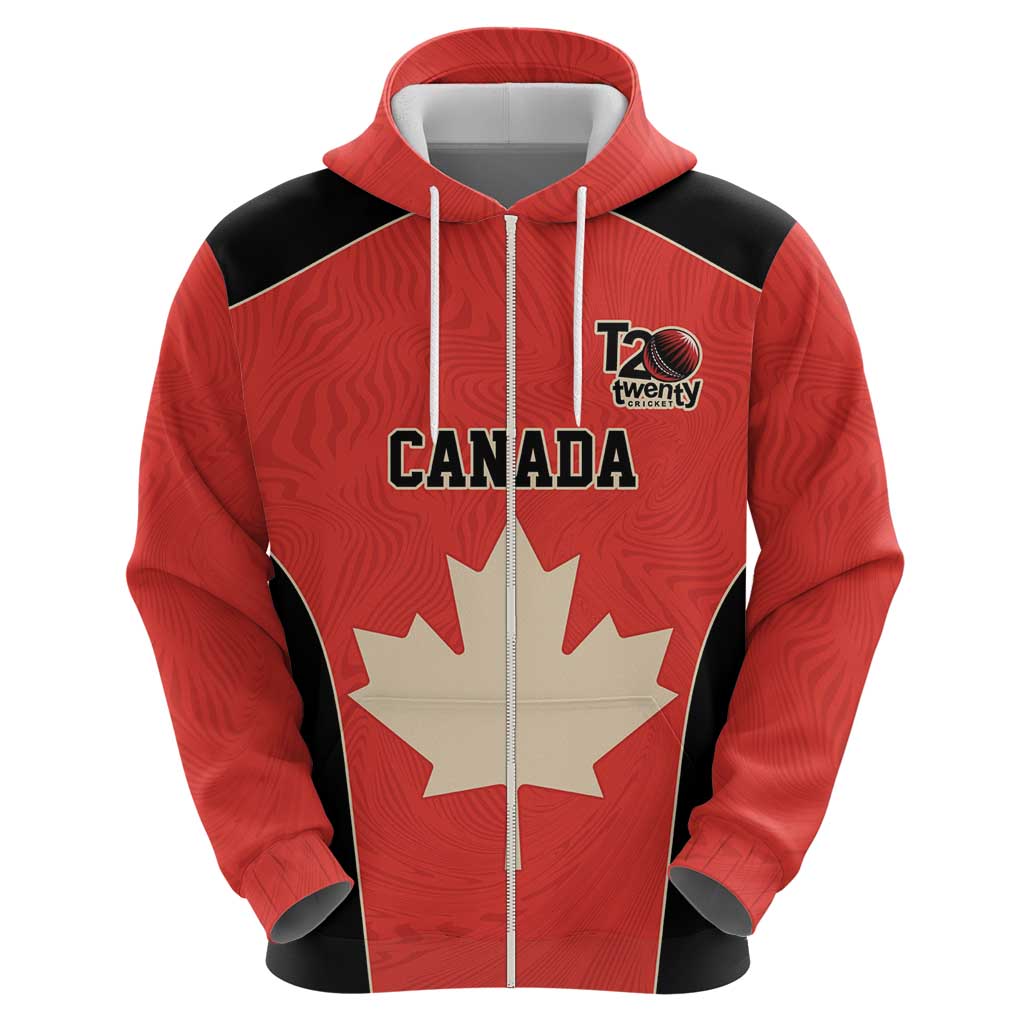 Canada Cricket Custom Hoodie Classic Maple Leaf LT9