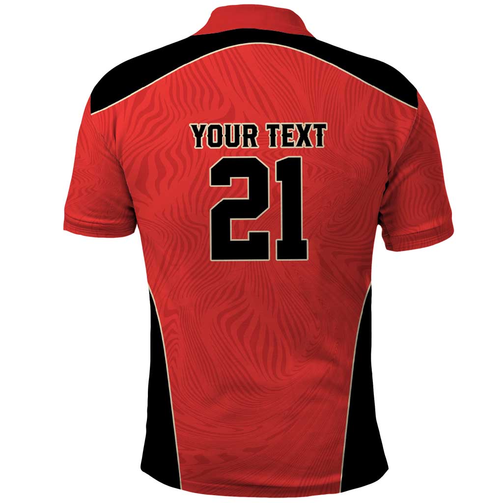Canada Cricket Custom Polo Shirt Classic Maple Leaf LT9