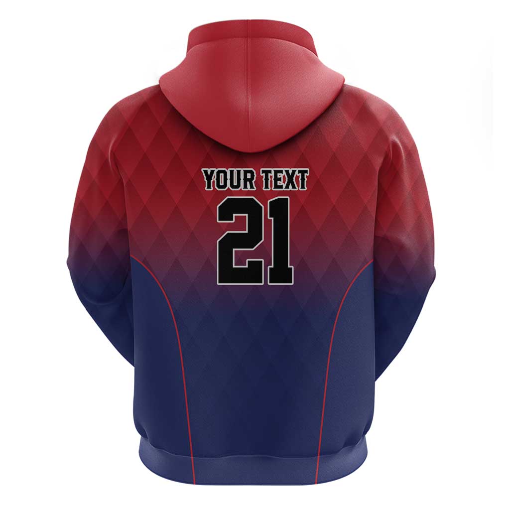 Cayman Islands Cricket Custom Hoodie Classic Coat of Arms Sporty LT9