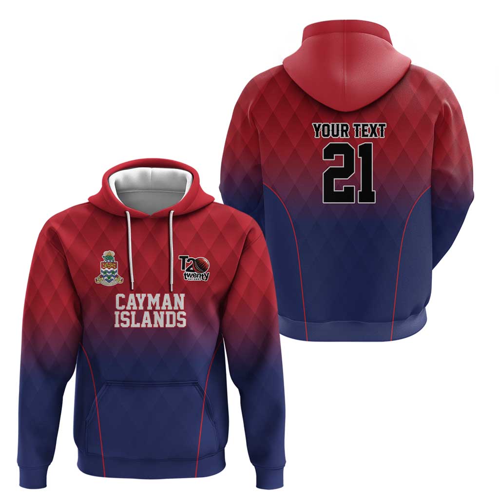 Cayman Islands Cricket Custom Hoodie Classic Coat of Arms Sporty LT9
