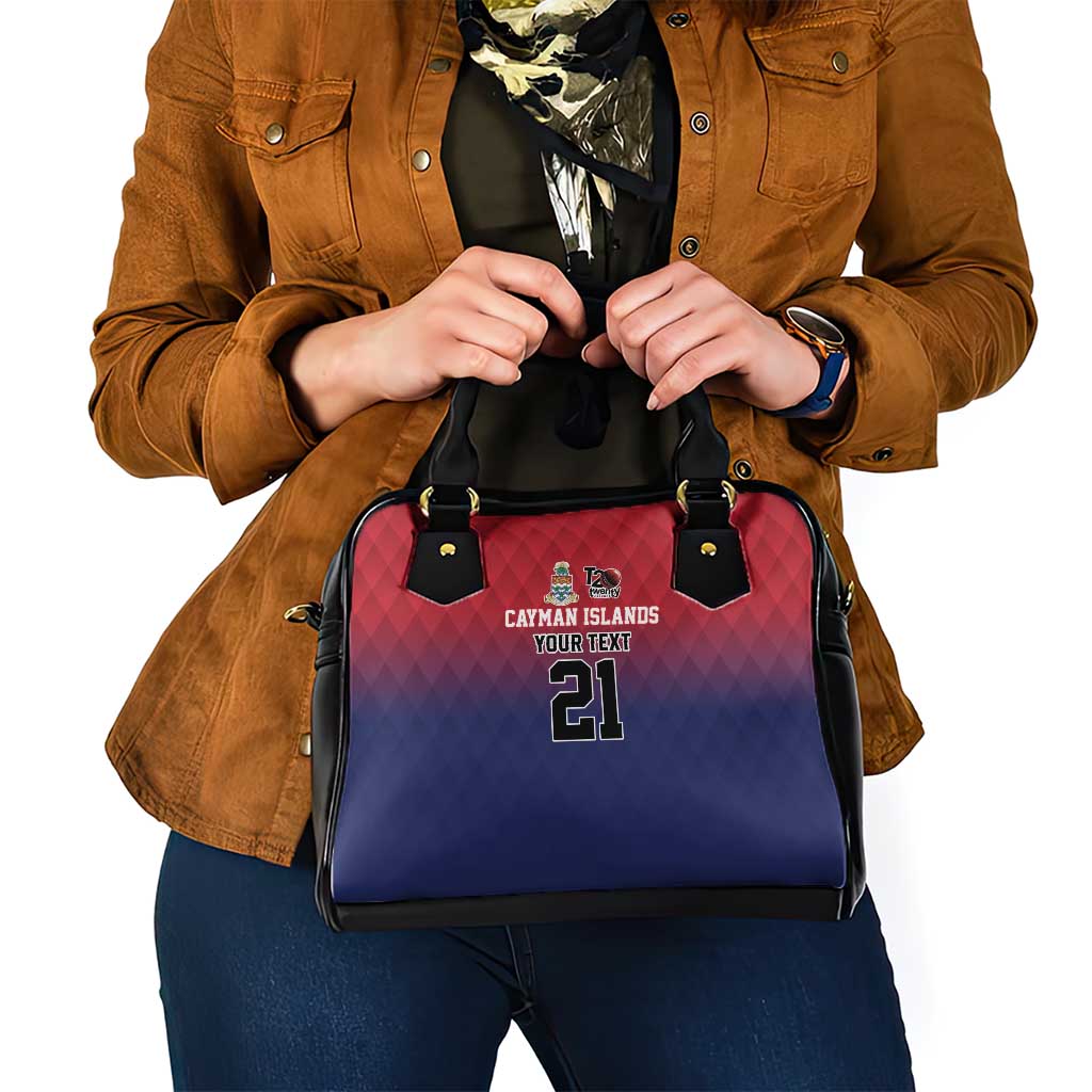 Cayman Islands Cricket Custom Shoulder Handbag Classic Coat of Arms Sporty LT9