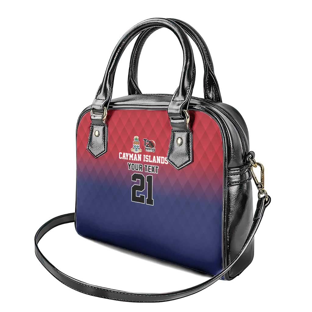 Cayman Islands Cricket Custom Shoulder Handbag Classic Coat of Arms Sporty LT9