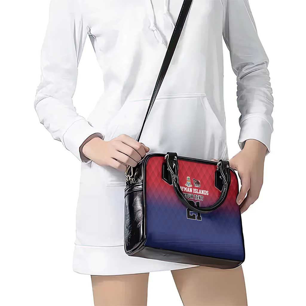 Cayman Islands Cricket Custom Shoulder Handbag Classic Coat of Arms Sporty LT9