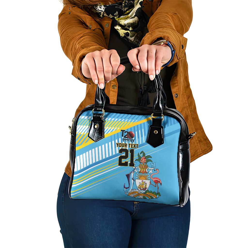 The Bahamas Cricket Custom Shoulder Handbag Marlin Flamingo Come On Bahamian LT9