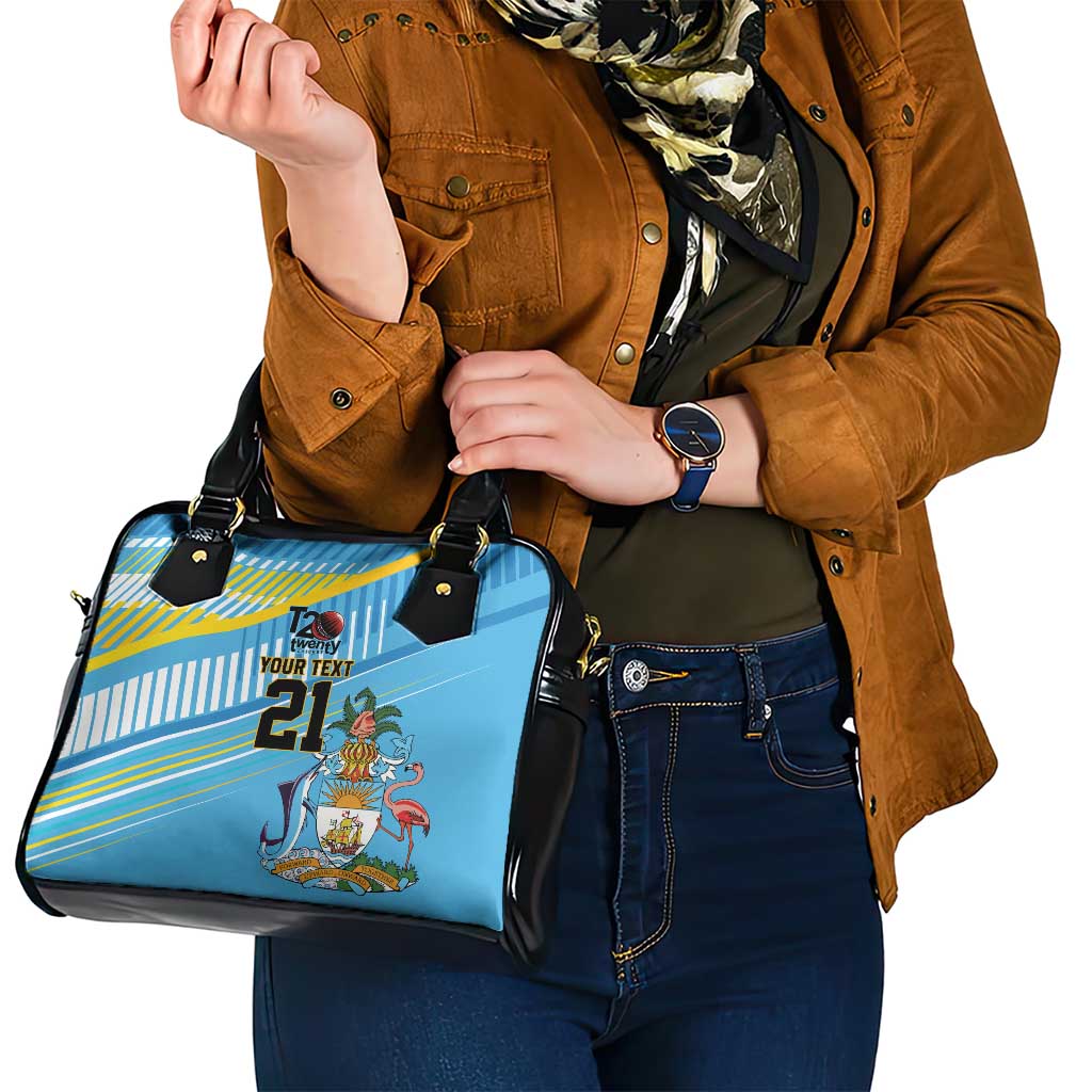 The Bahamas Cricket Custom Shoulder Handbag Marlin Flamingo Come On Bahamian LT9