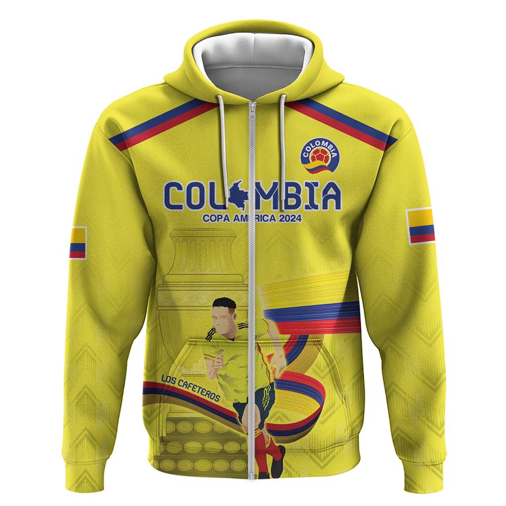 Colombia Champion Football Custom Hoodie Proud To Be Los Cafeteros LT9