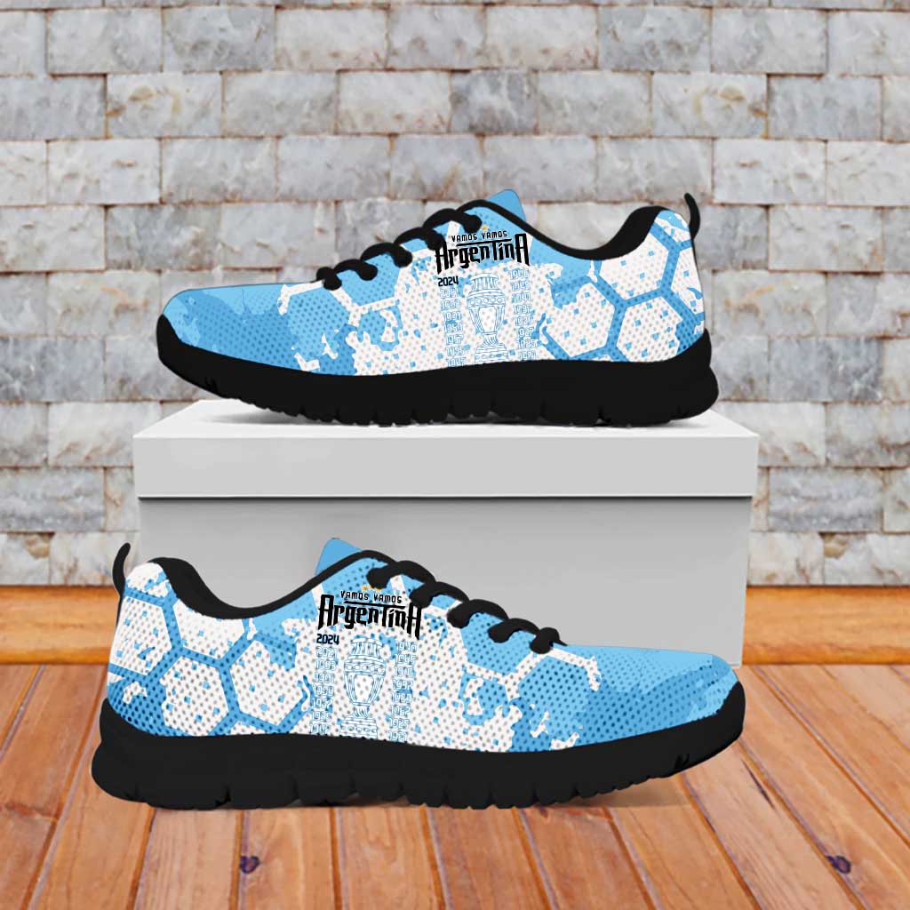 Argentina Football Sneakers Campeones De la Historia - Blue Style LT9