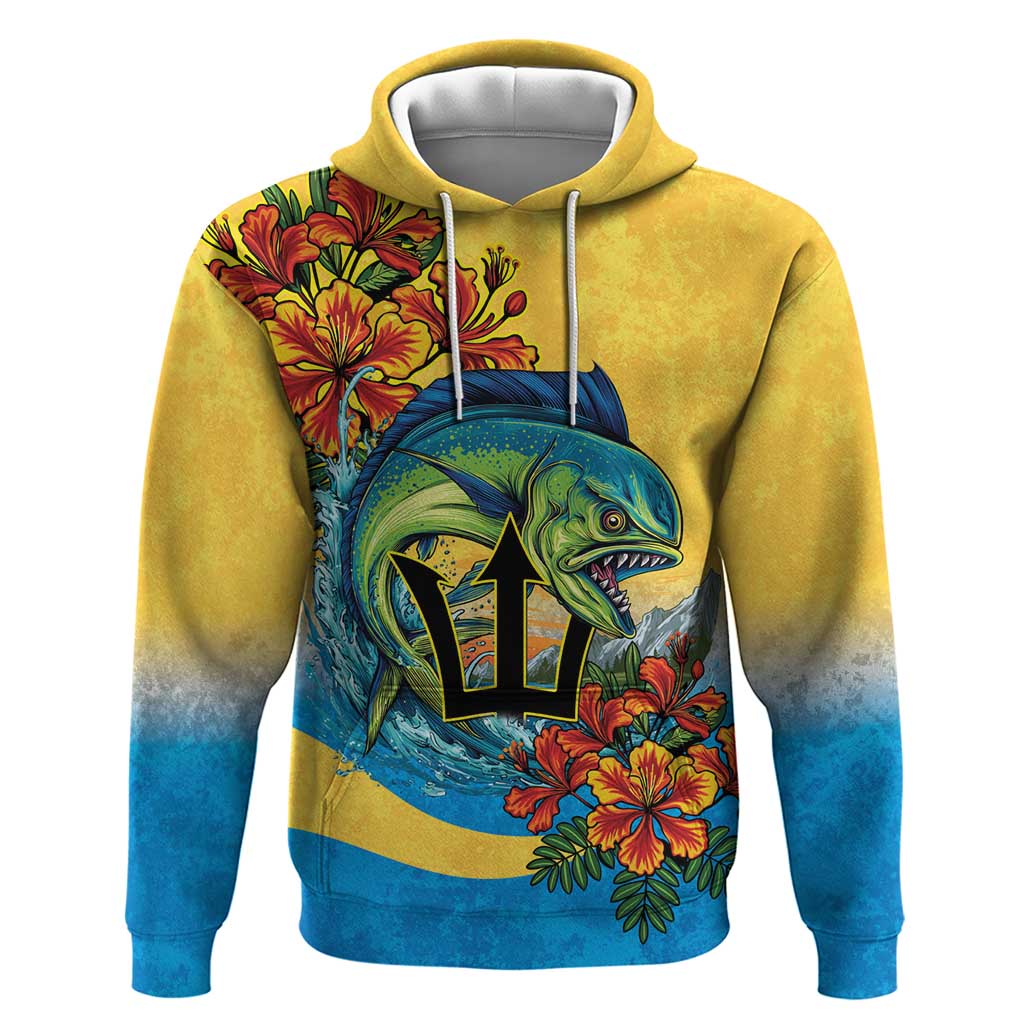 Barbados Mahi-mahi Trident Hoodie LT9