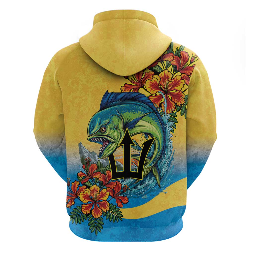 Barbados Mahi-mahi Trident Hoodie LT9
