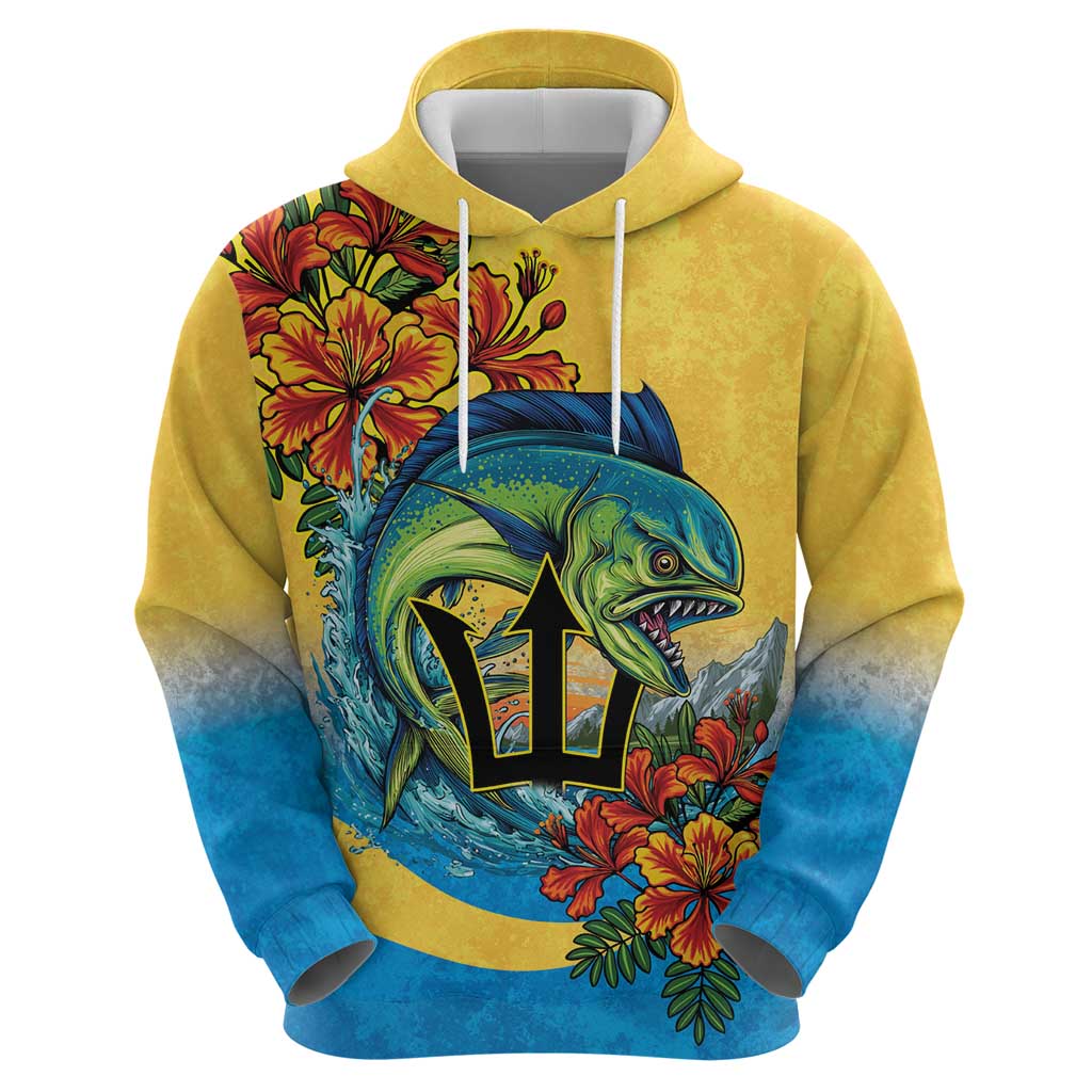Barbados Mahi-mahi Trident Hoodie LT9