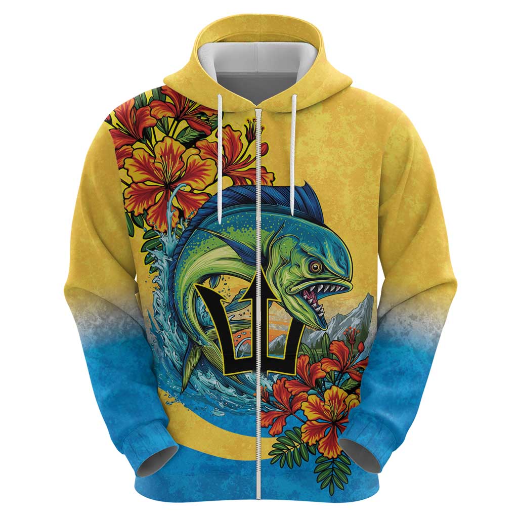 Barbados Mahi-mahi Trident Hoodie LT9