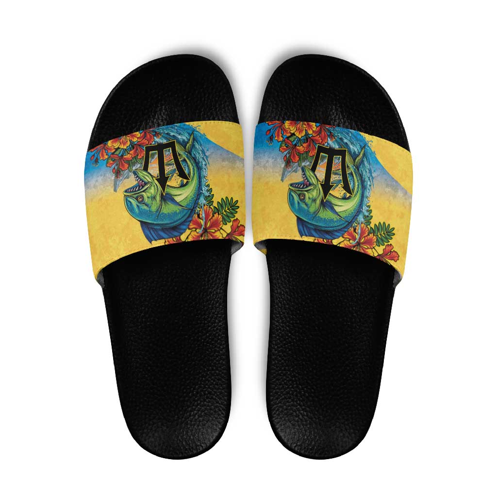 Barbados Mahi-mahi Trident Slide Sandals LT9