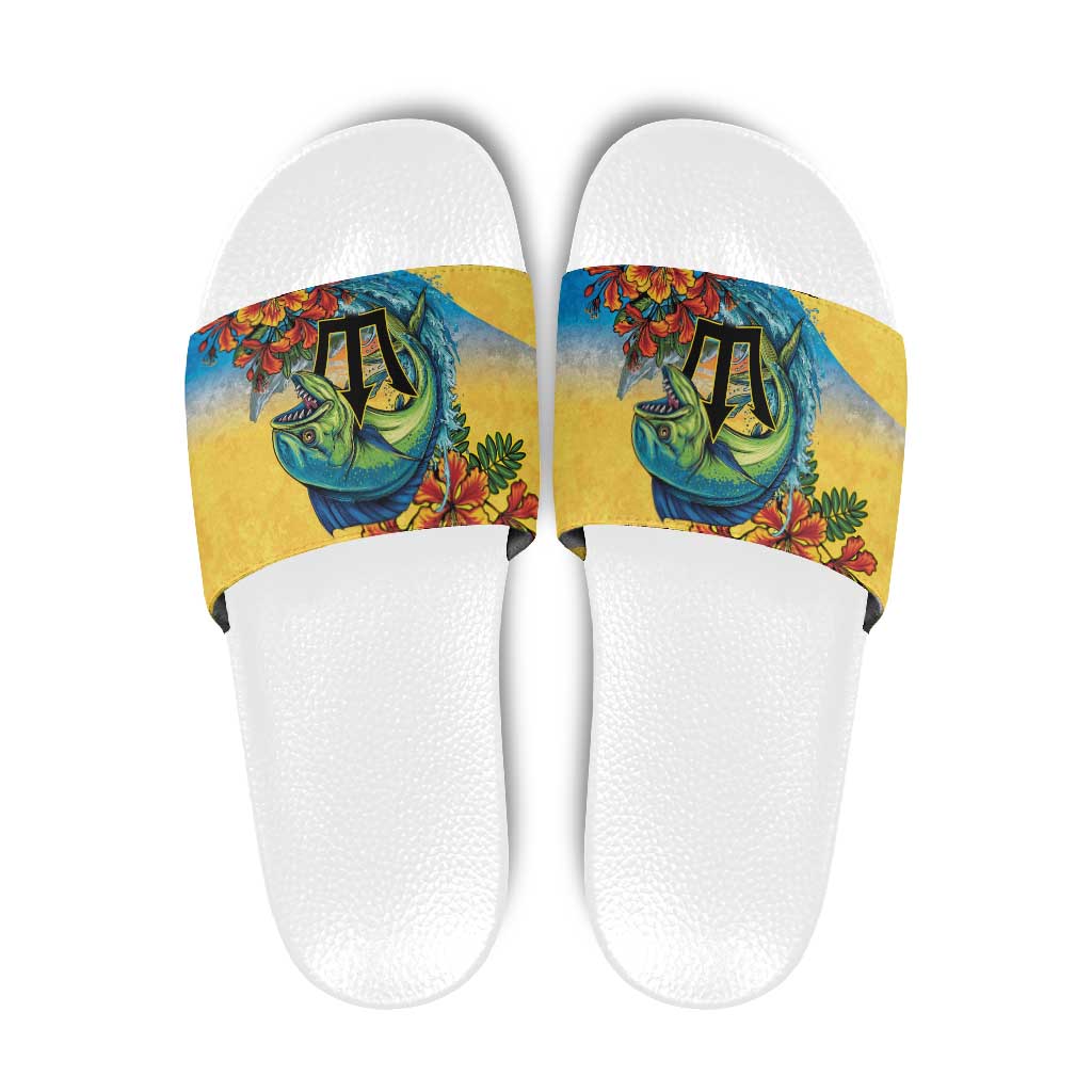 Barbados Mahi-mahi Trident Slide Sandals LT9