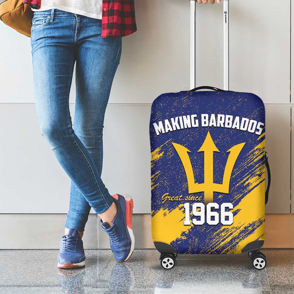 Barbados Pride Est 1966 Luggage Cover LT9