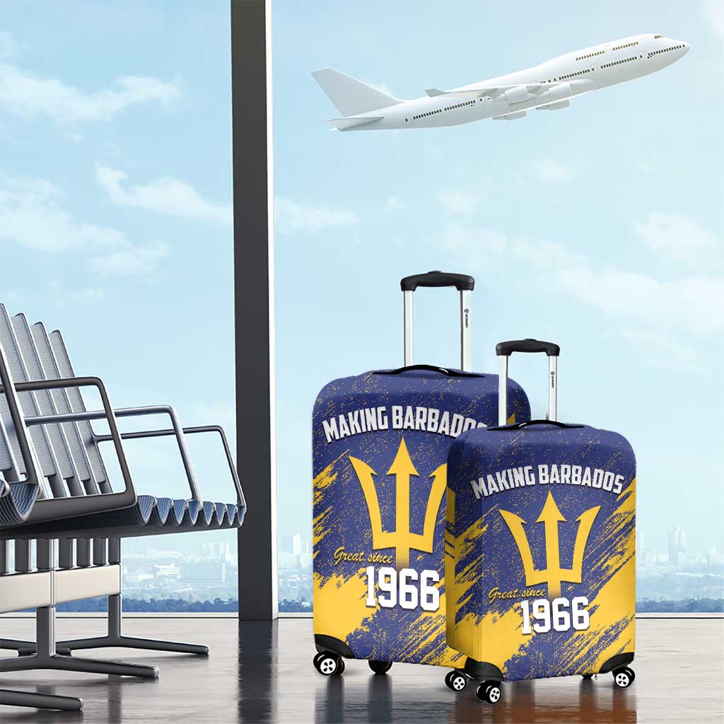 Barbados Pride Est 1966 Luggage Cover LT9