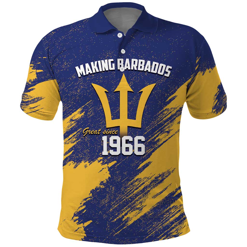 Barbados Pride Est 1966 Polo Shirt LT9