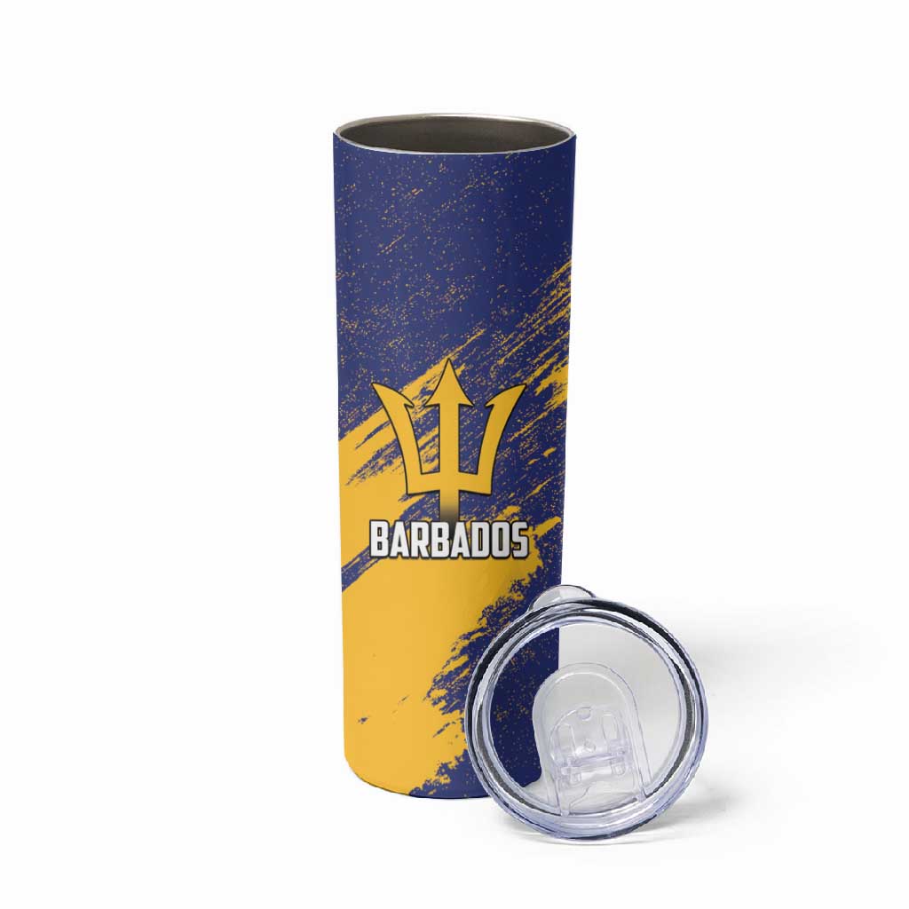 Black Barbadians Pride Est 1966 Skinny Tumbler LT9