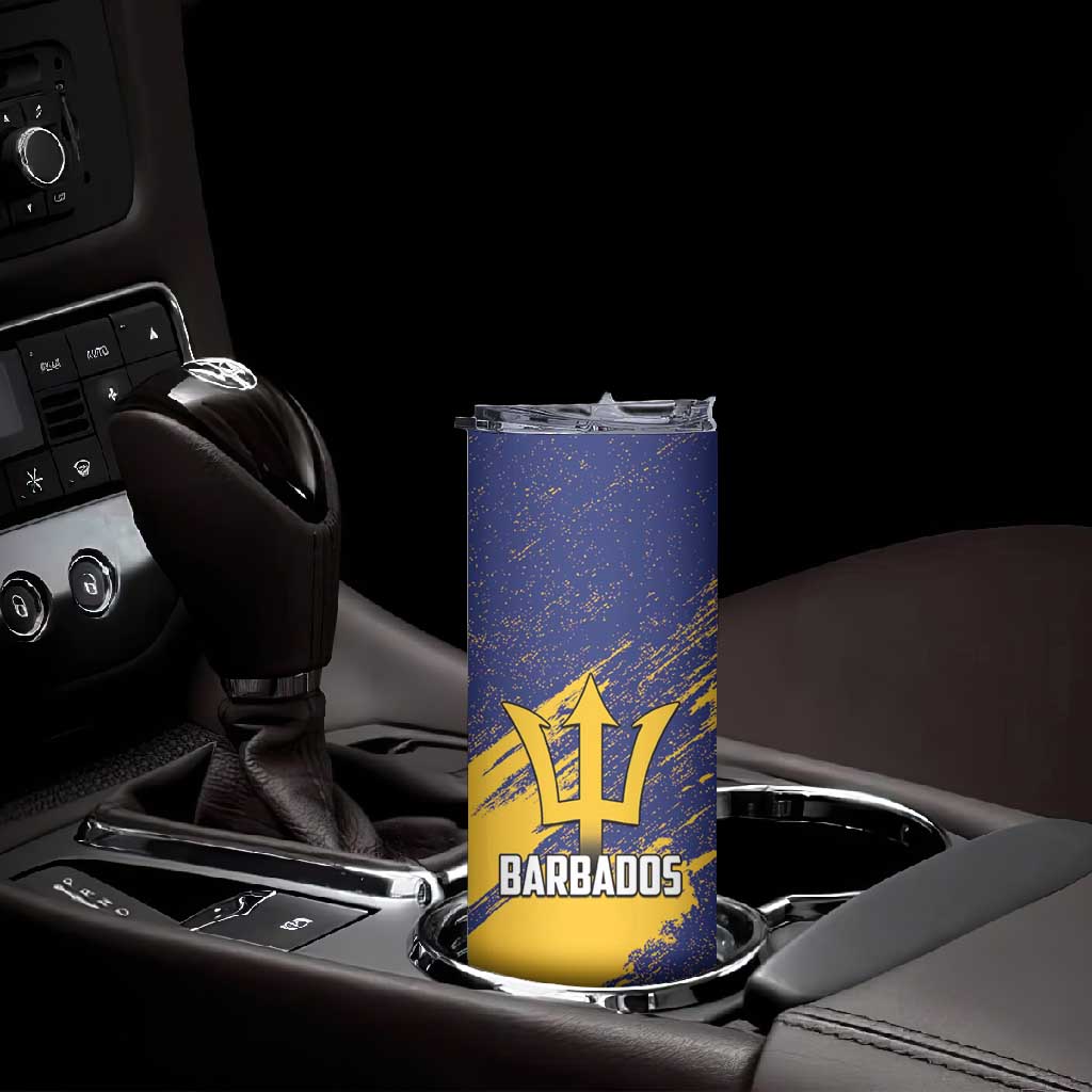 Black Barbadians Pride Est 1966 Skinny Tumbler LT9