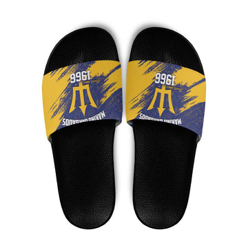 Barbados Pride Est 1966 Slide Sandals LT9