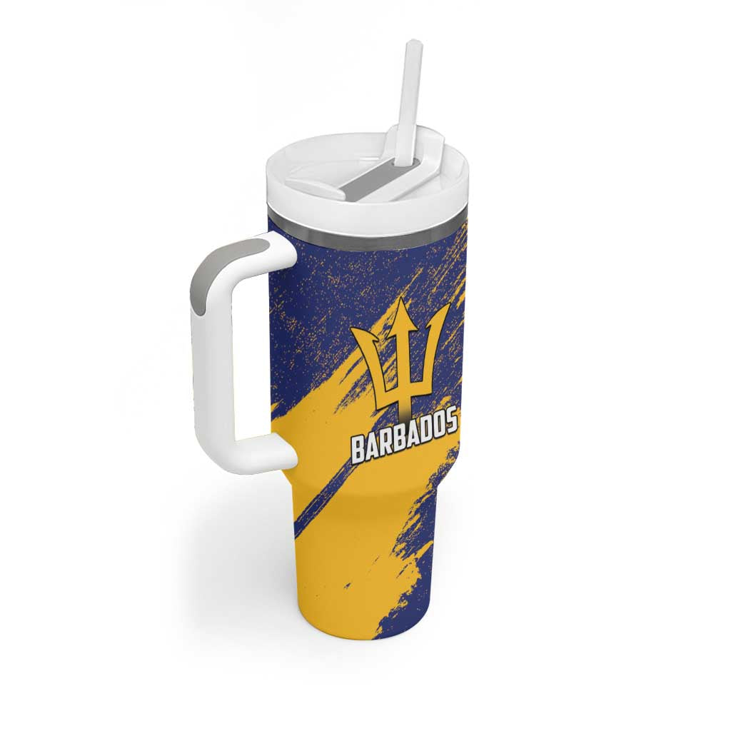 Black Barbadians Pride Est 1966 Tumbler With Handle LT9