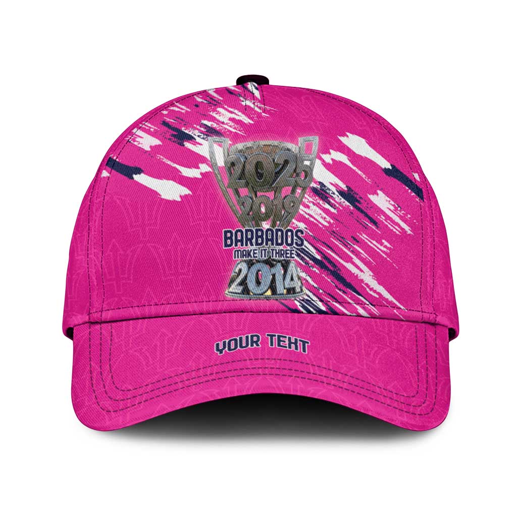 Caribbean Cricket Barbados Personalized Classic Cap Make It Three 2025 is Ours LT9