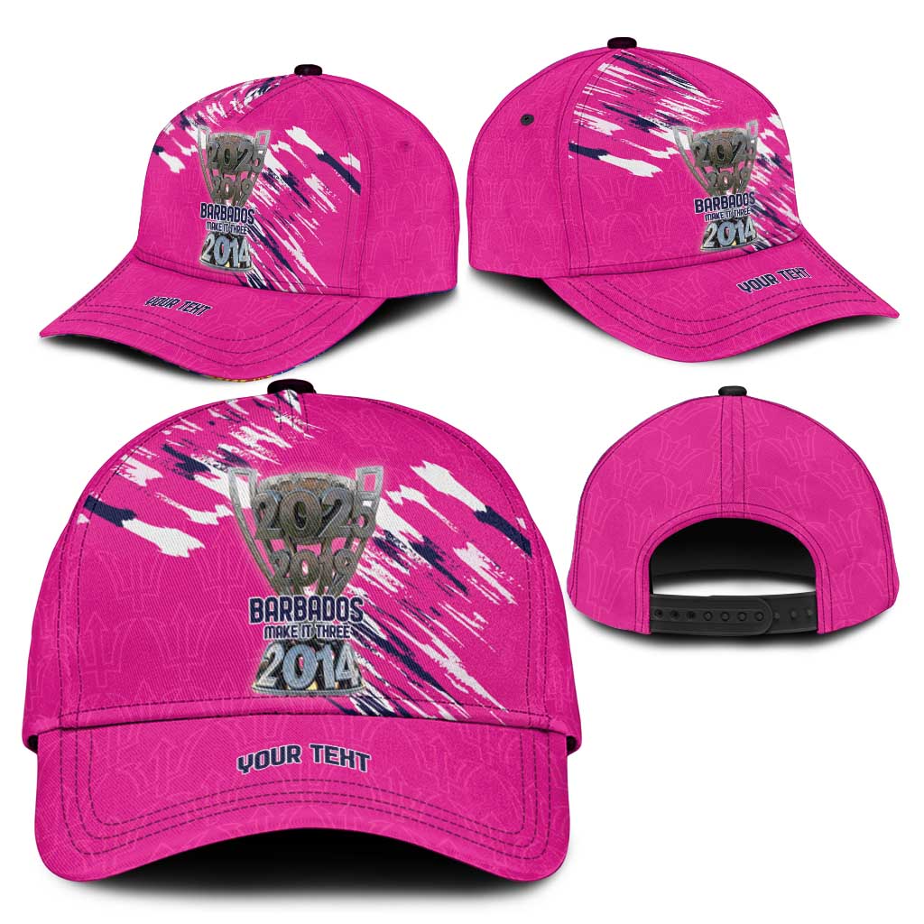Caribbean Cricket Barbados Personalized Classic Cap Make It Three 2025 is Ours LT9