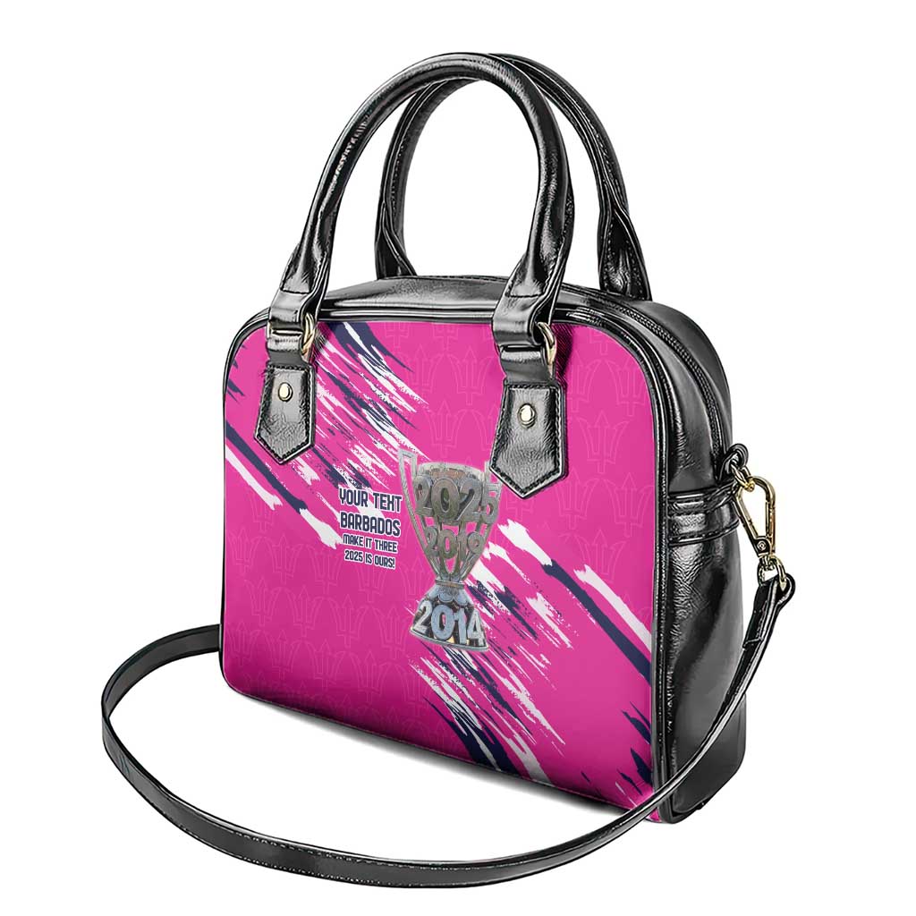 Caribbean Cricket Barbados Personalized Shoulder Handbag Make It Three 2025 is Ours LT9