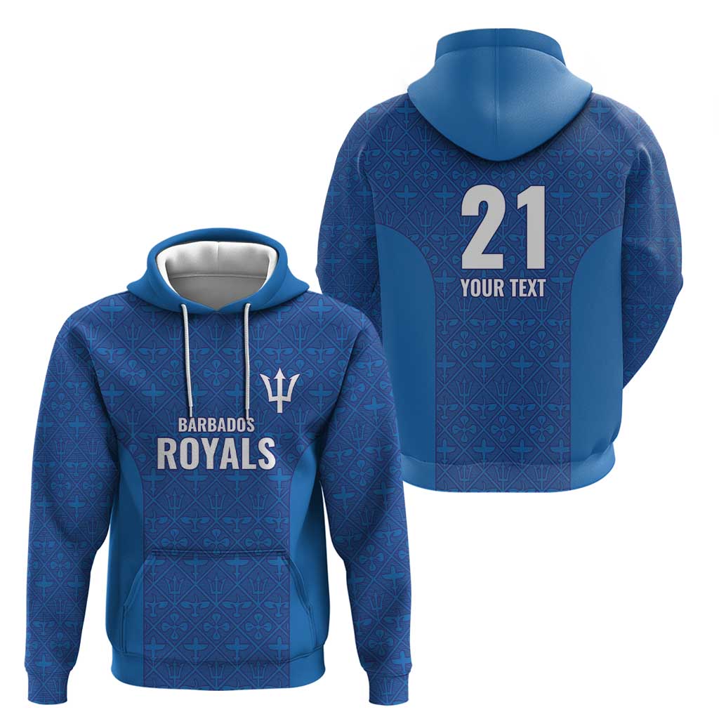 Caribbean Cricket Barbados Custom Hoodie Strike of the Tridents LT9