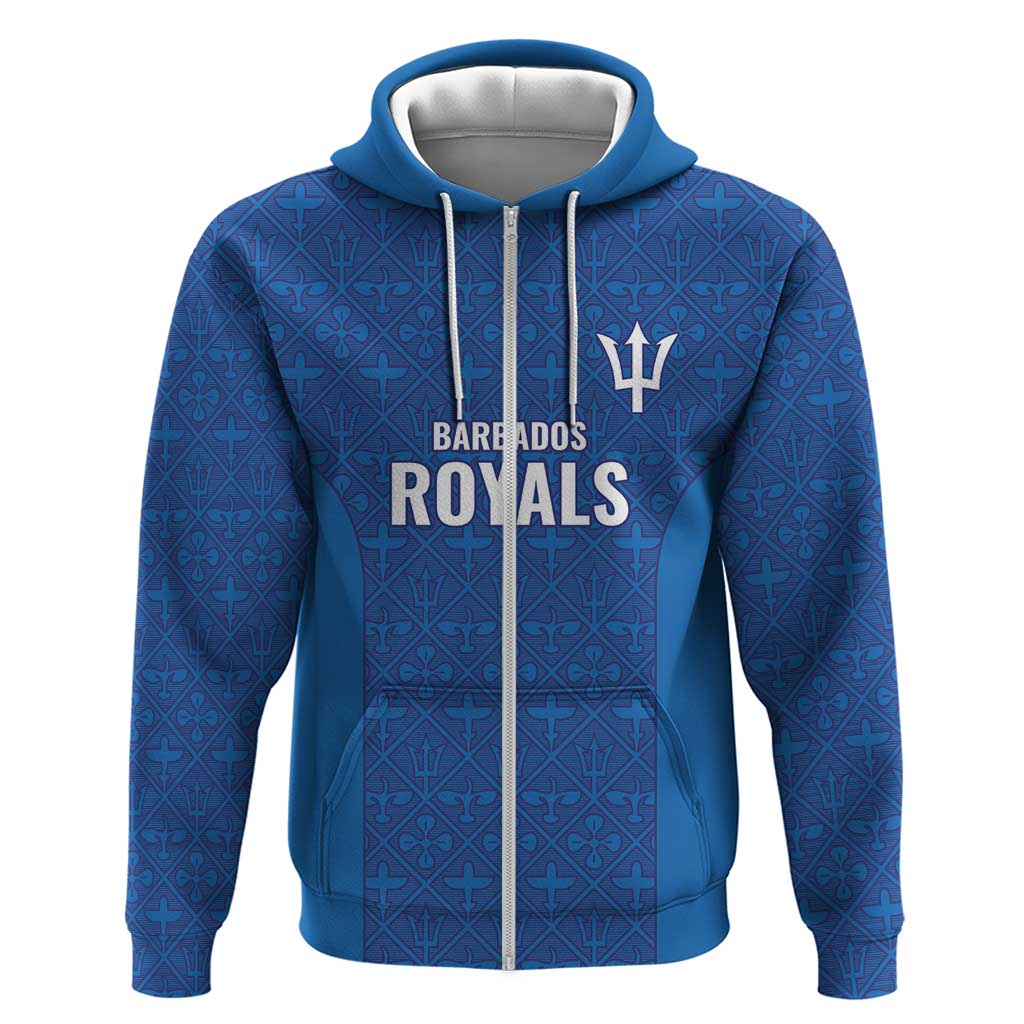 Caribbean Cricket Barbados Custom Hoodie Strike of the Tridents LT9