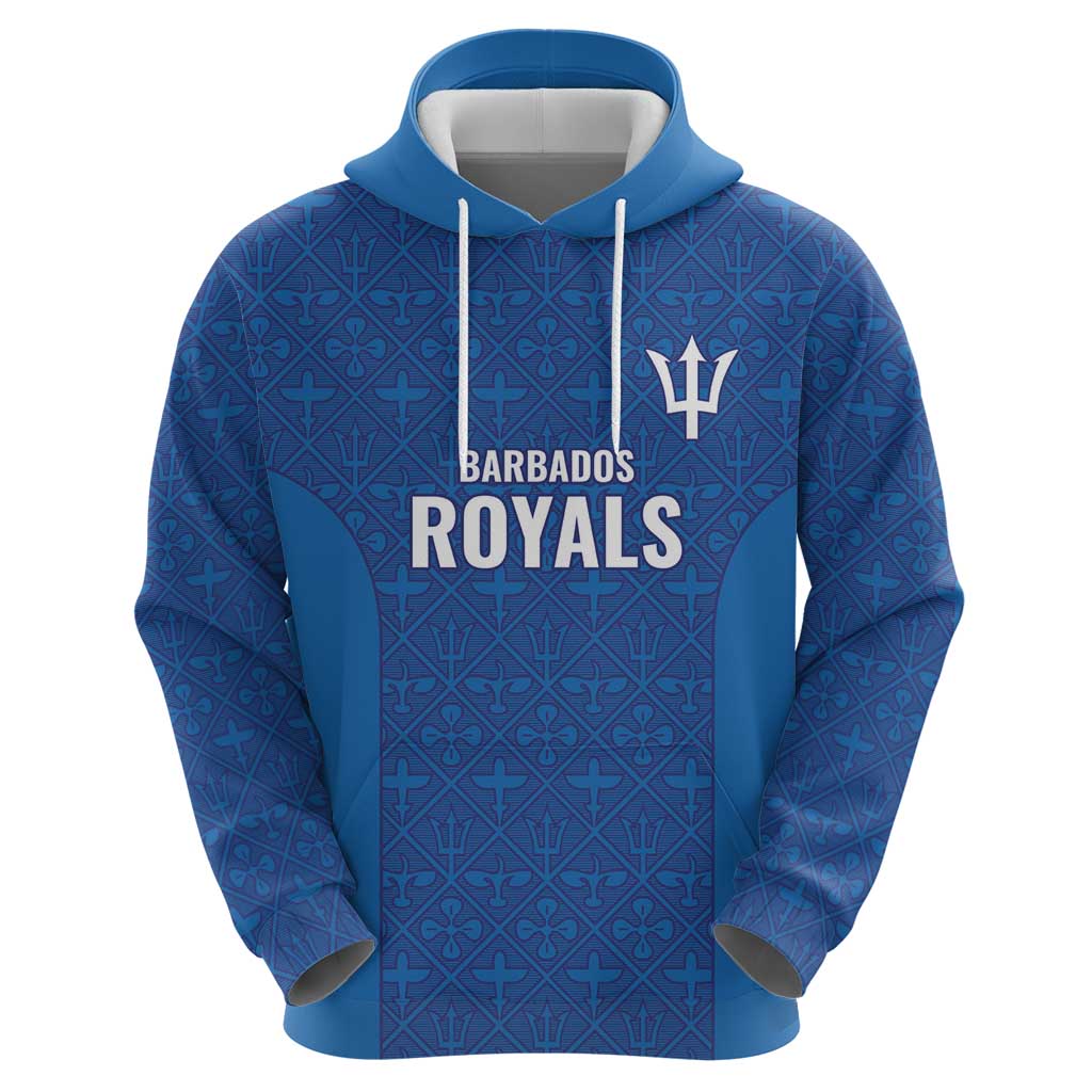 Caribbean Cricket Barbados Custom Hoodie Strike of the Tridents LT9