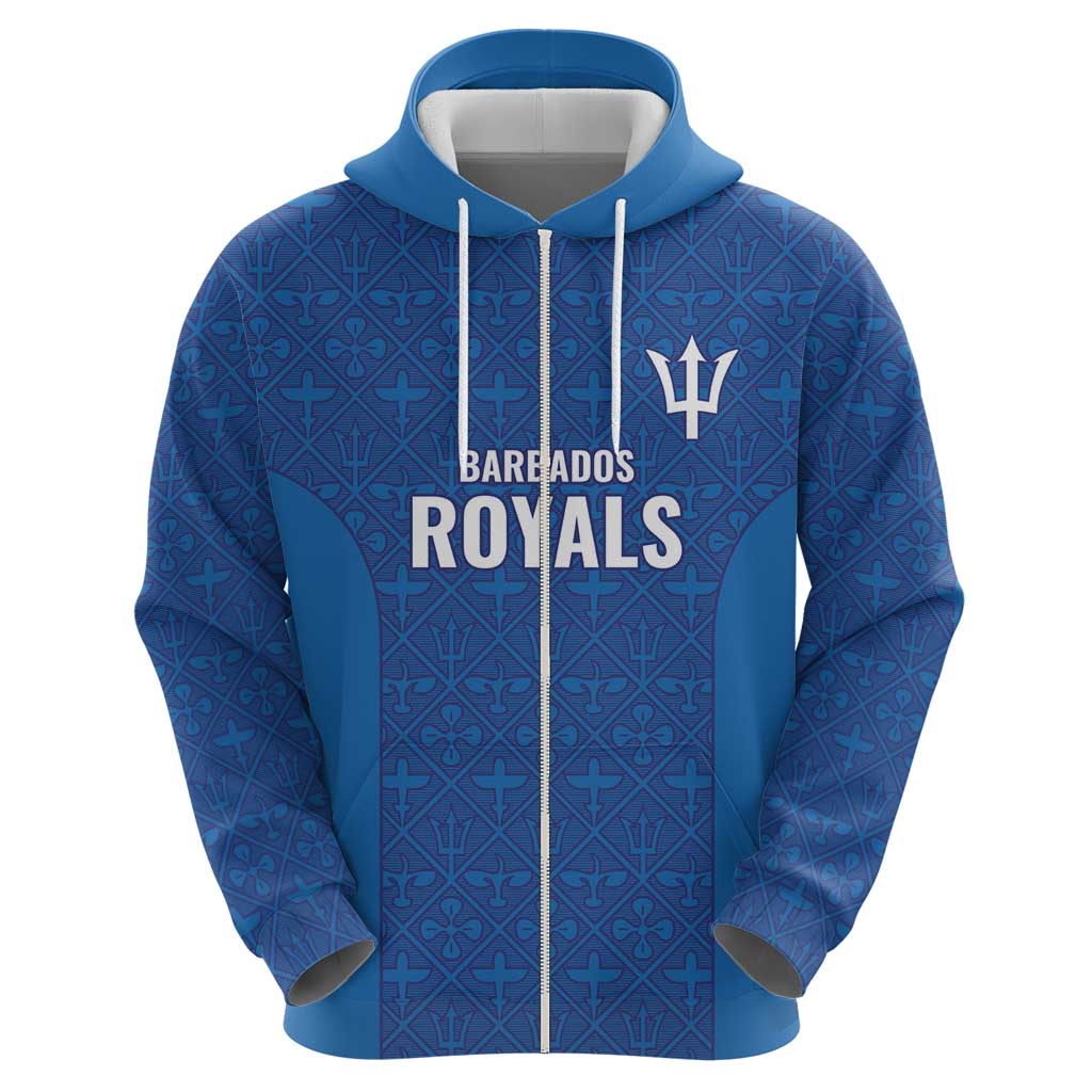 Caribbean Cricket Barbados Custom Hoodie Strike of the Tridents LT9